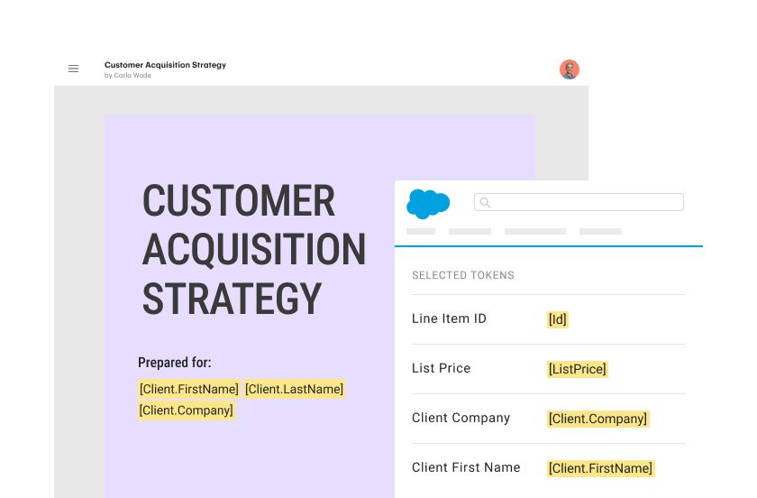 Map variables and products seamlessly