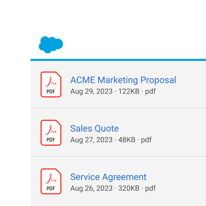 Extend the ROI of Salesforce with PandaDoc